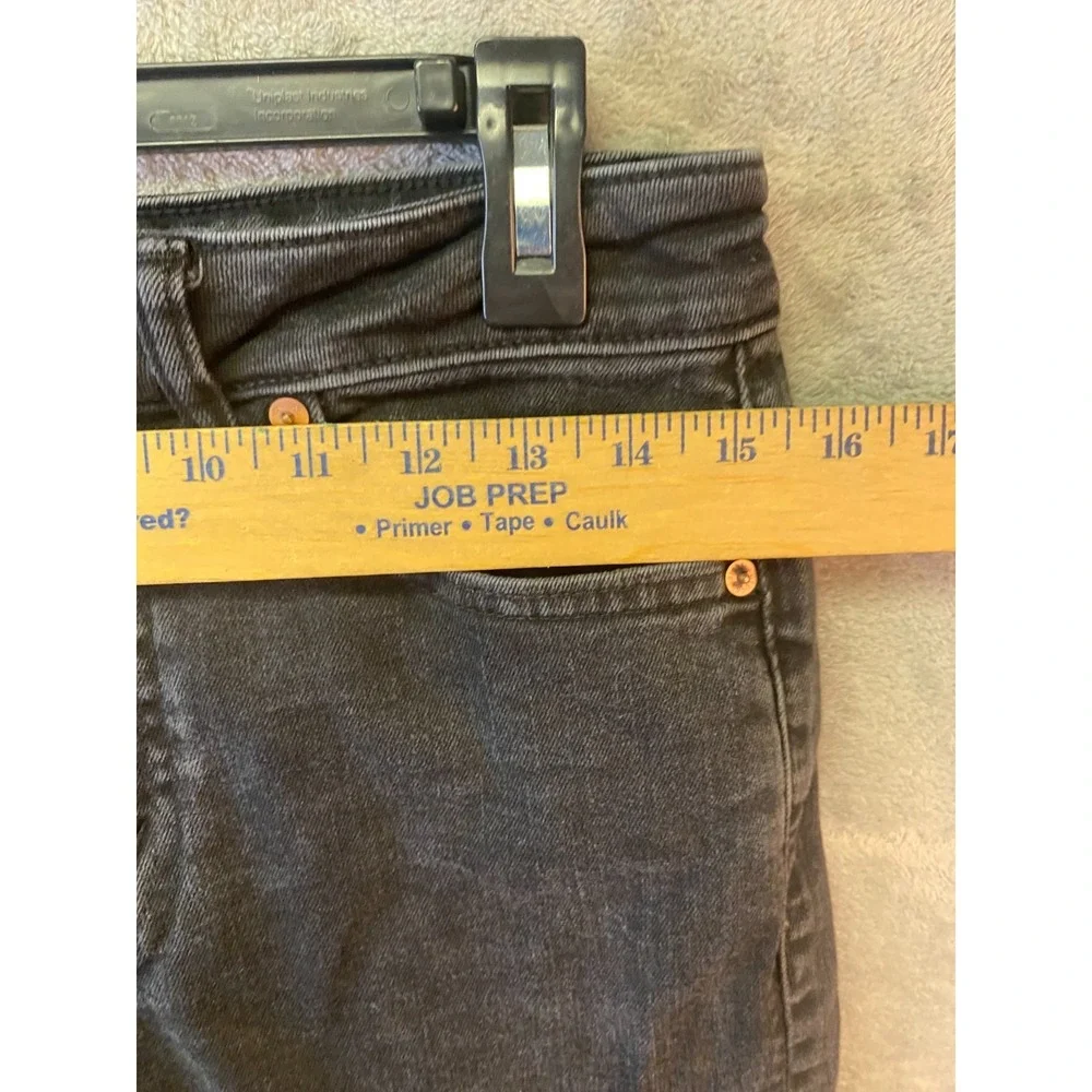 American Eagle AirFlex+ Jeans Mens 29x30 Black Slim Straight Stretch Denim